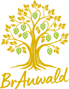 brauwald-tree-wordmark-gold-green